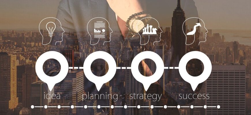 businessman, business, skyline