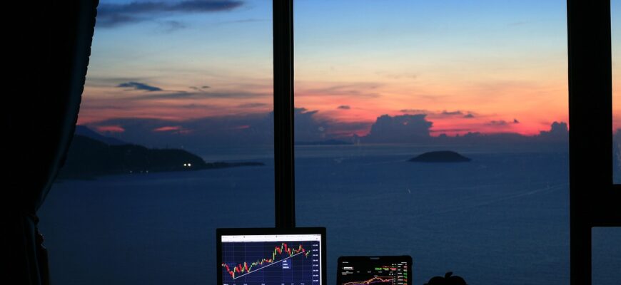 stock, chart, investing