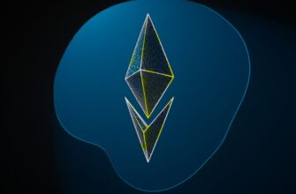 a stylized image of a blue and yellow diamond