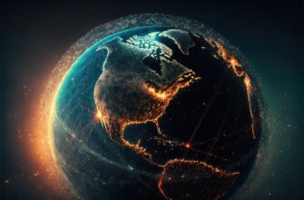 earth, digital, network