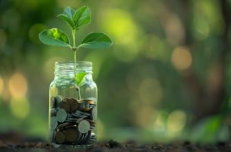 seedling, investment, coins, jar, glass, currency, invest smart, money, finance, profit, wealth, financial, savings, benefit, value, deposit, nature, green background, decision, bokeh