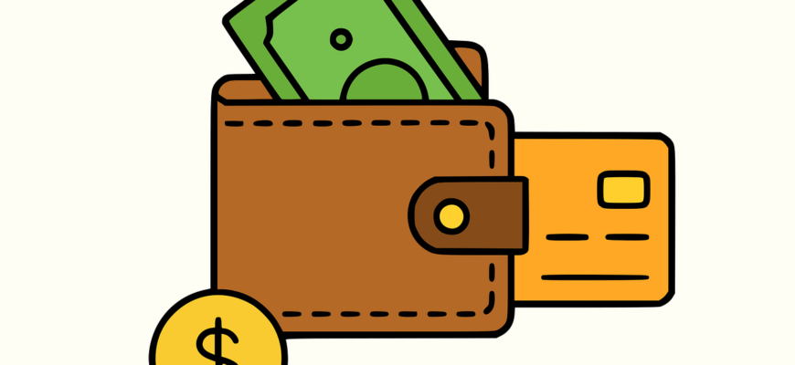 money, wallet, finance, cash, credit card, dollar, coin, payment, economy, income, expense, budget, savings, financial, currency, cartoon