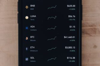a cell phone displaying the market on the screen